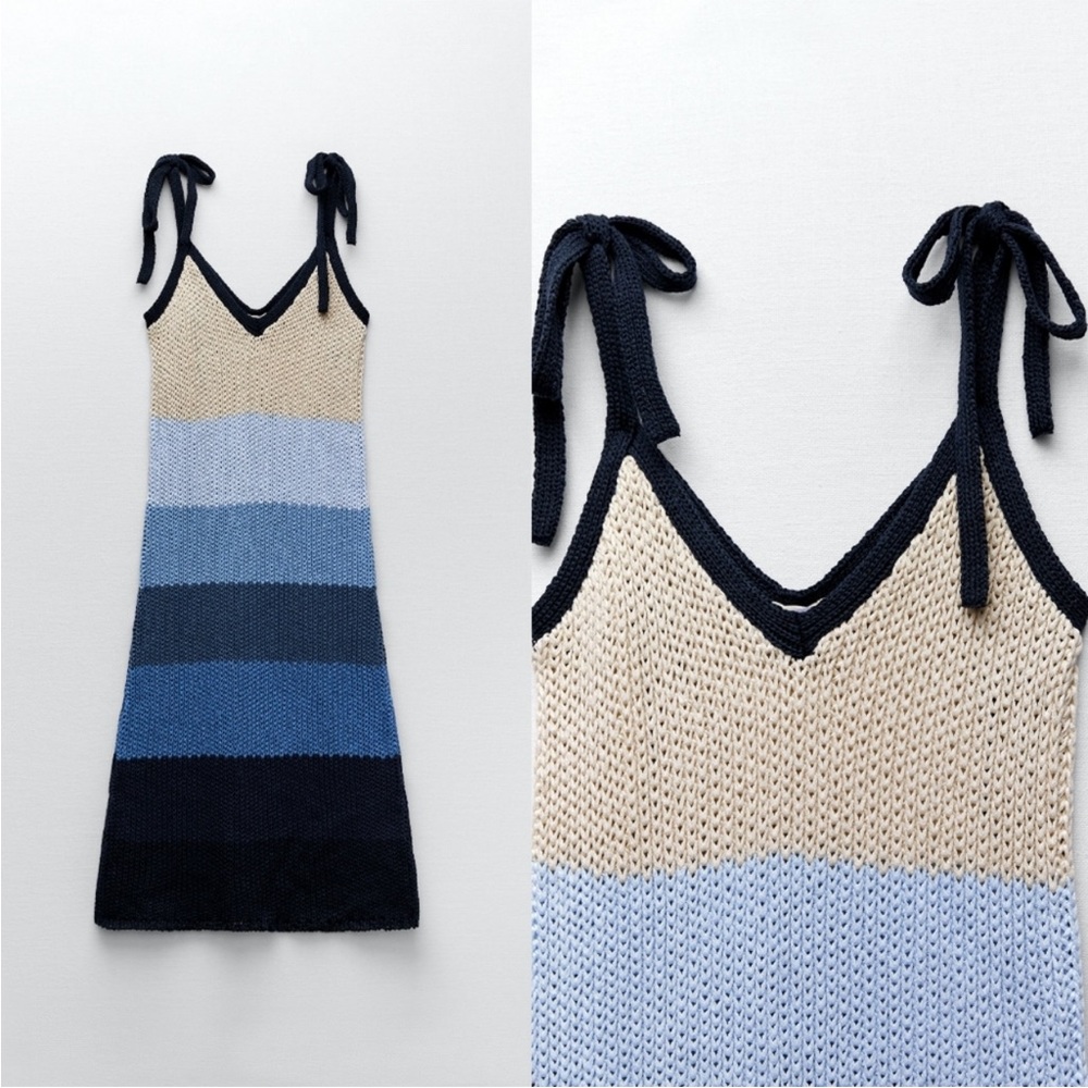 Zara Blue Dress